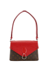 Saint Michel, &pound;750, Handbags, Brown/Red, Canvas/Leather, Front view